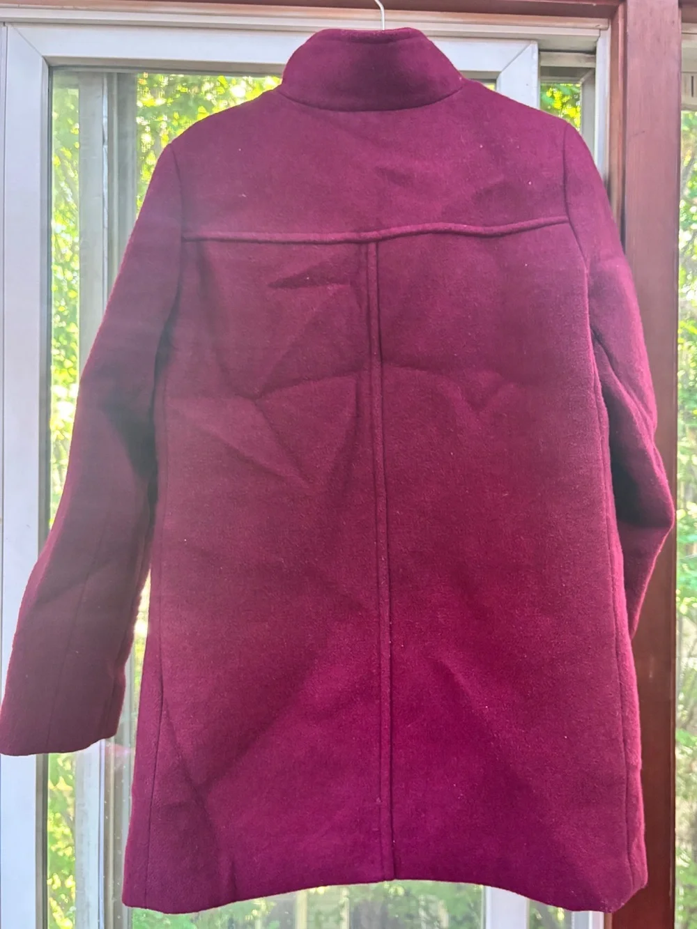 J Crew Button City Coat